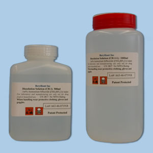 Berylliant Dissolution Solution